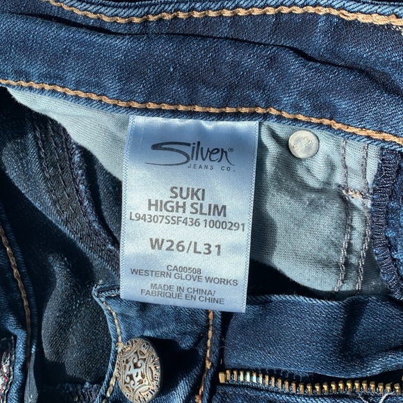 Silver Jeans Suki High Slim Fit - Picture 3 of 5